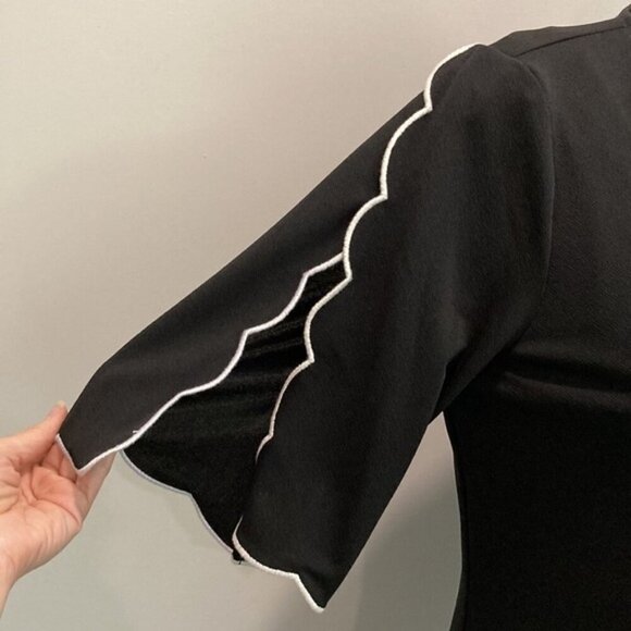 CALVIN Klein Black Short Sleeve Top - Picture 2 of 14